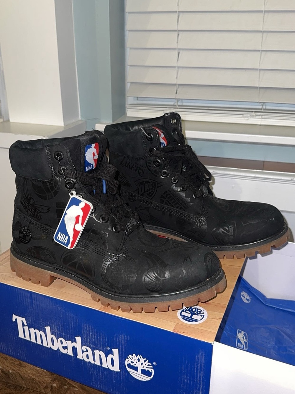 Timberland Black boots NBA